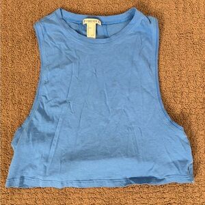 Forever 21 Blue Women's Crop Top